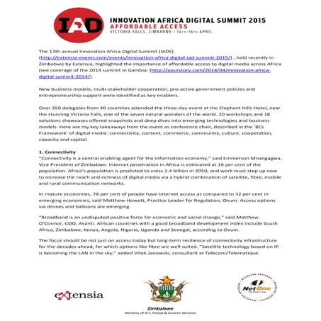 IAD 2015 Review by Dr. Madan Rao