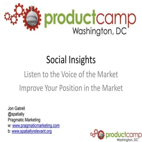 Listen to the Market