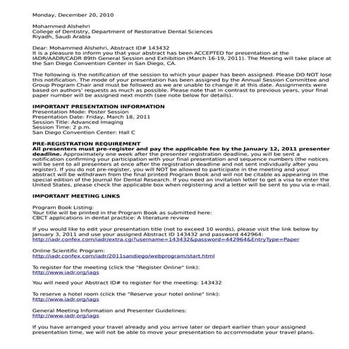 Iadr cbct san diego 2011