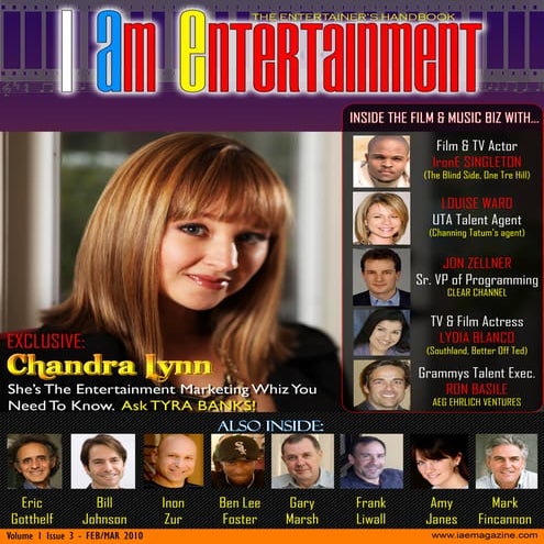 Chandra Lynn Interview in IAE Magazine