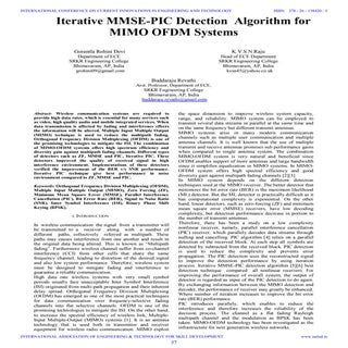 Iaetsd iterative mmse-pic detection...