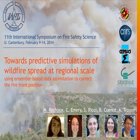 Data-driven wildfire spread modeling