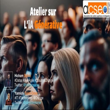 iA Générative : #ChatGPT #MidJourney 