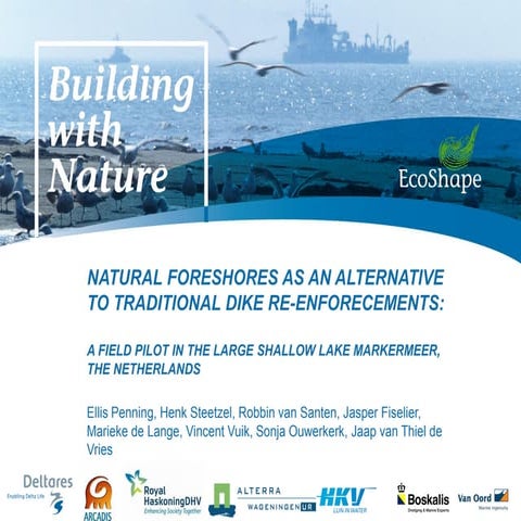 IAHR2015 - Natural foreshores as an alternative to traditional dike re-enfore...