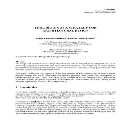 IAHS 2010 Tool Design