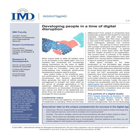 Developing people in a time of digital disruption