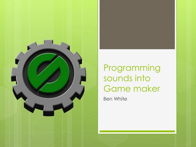 Iain game maker