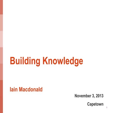Mr Iain MacDonald: Empowering the co-operative movement through advocacy educ...
