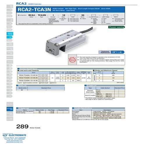 Iai rca2 tca3_n_specsheet