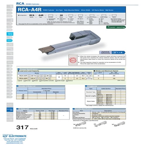 Iai rca a4_r_specsheet