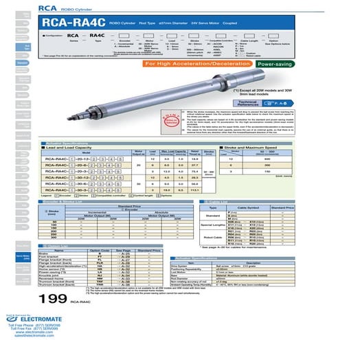 Iai rca ra4_c_specsheet