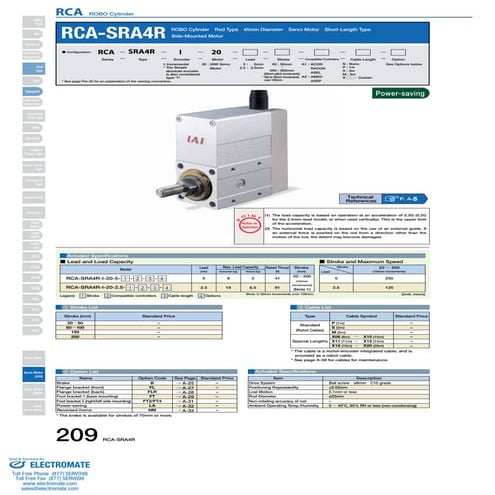 Iai rca sra4_r_specsheet