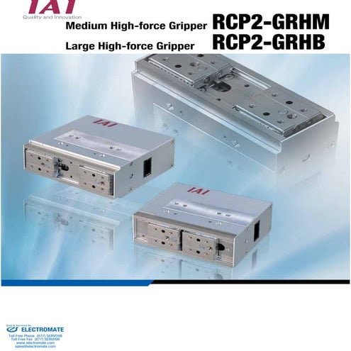 Iai rcp2 grhm_grhb_specsheet