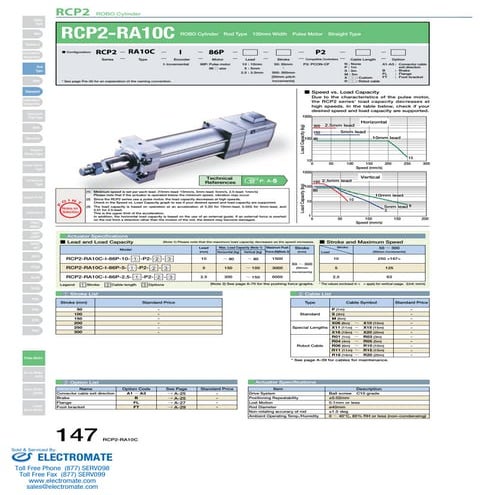 Iai rcp2 ra10_c_specsheet