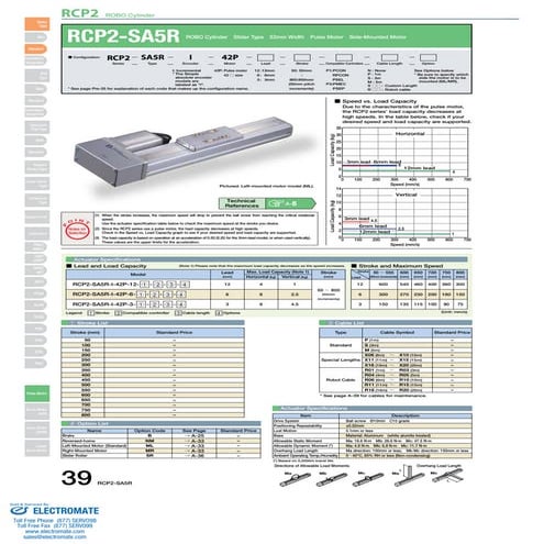 Iai rcp2 sa5_r_specsheet