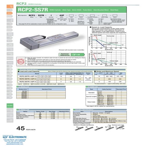 Iai rcp2 ss7_r_specsheet