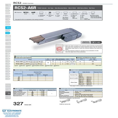 Iai rcs2 a6_r_specsheet