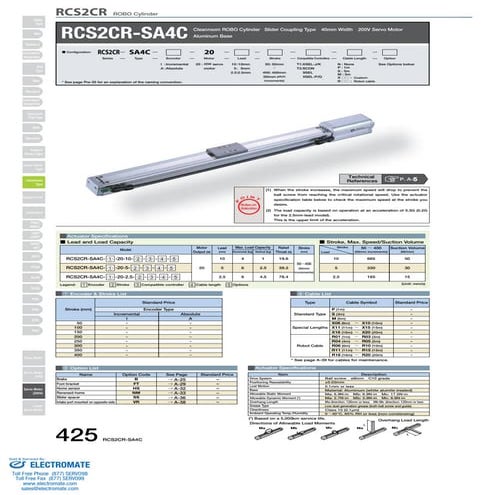 Iai rcs2 cr_sa4c_specsheet