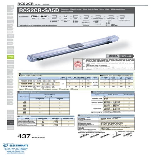 Iai rcs2 cr_sa5d_specsheet