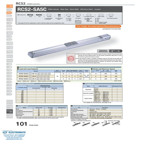 Iai rcs2 sa5_c_specsheet