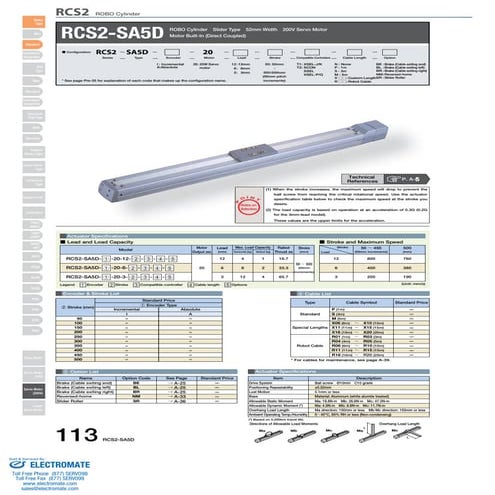 Iai rcs2 sa5_d_specsheet