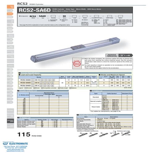 Iai rcs2 sa6_d_specsheet