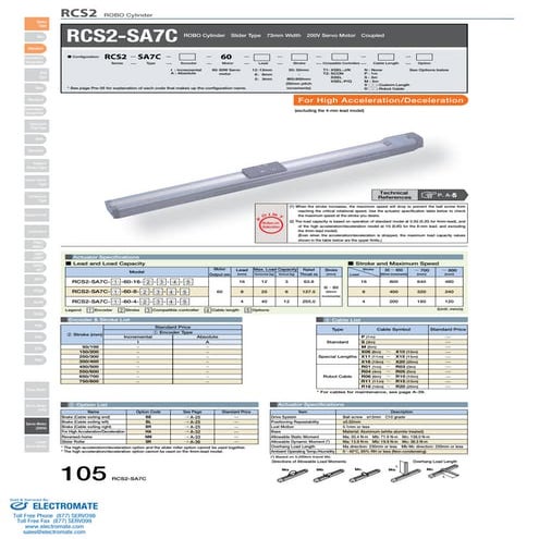 Iai rcs2 sa7_c_specsheet