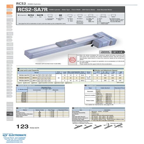 Iai rcs2 sa7_r_specsheet