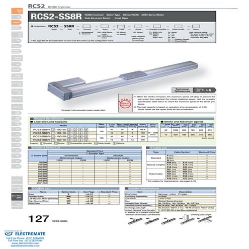 Iai rcs2 ss8_r_specsheet