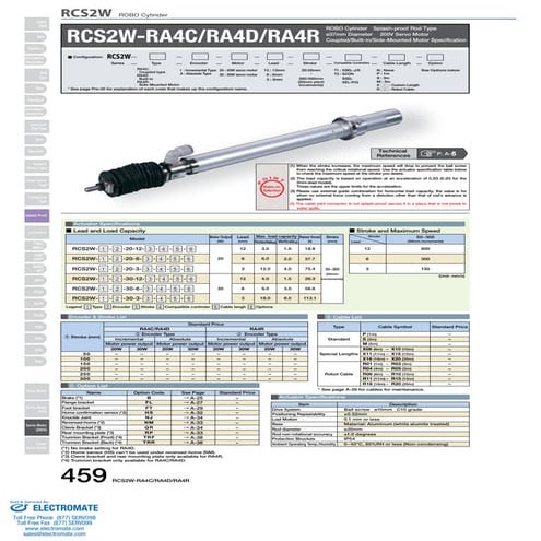Iai rcp4 w_specsheet | PDF