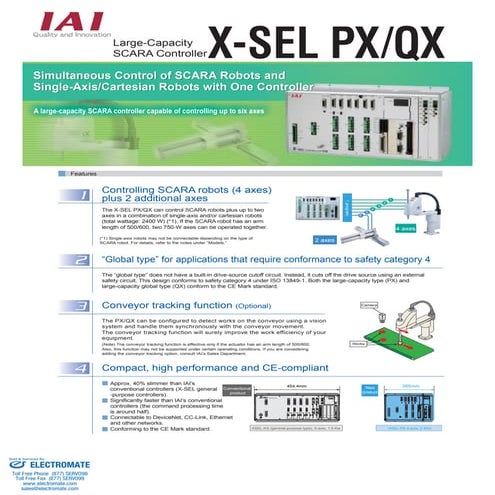 Iai xsel px_qx_specsheet