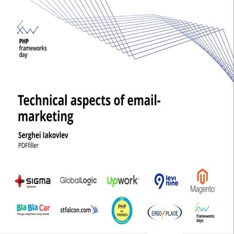 Сергей Яковлев "Техническая сторона email-маркетинга"