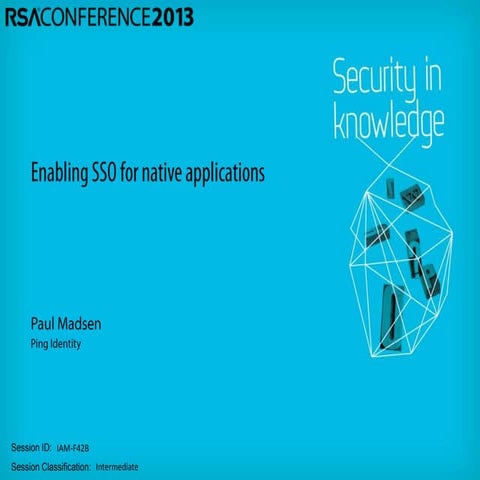 Native application Single SignOn