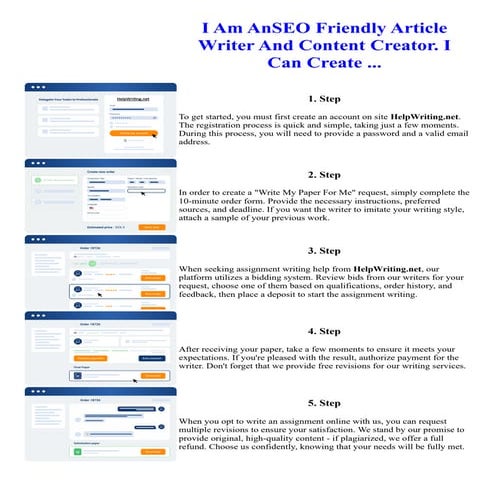 I Am AnSEO Friendly Article Writer And Content Creator. I Can Create ...