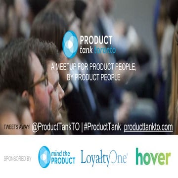 I Am a Product | Seema Lakhani | ProductTank Toronto