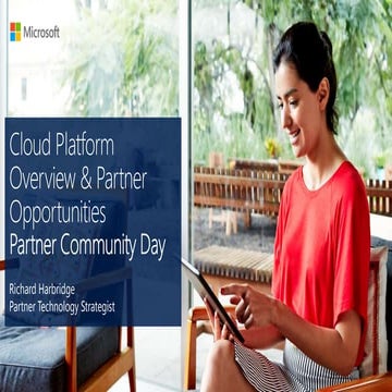 IAMCP - Cloud Platform Overview & Partner Opportunities