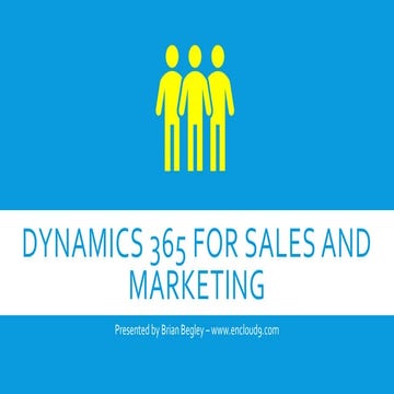 IAMCP Denver Dynamics 365 for Sales and Marketing