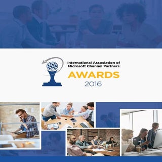 IAMCP 2016 Partnering Awards