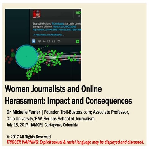 IAMCR: Women Journalists and Online Harassment: Impact and Consequences