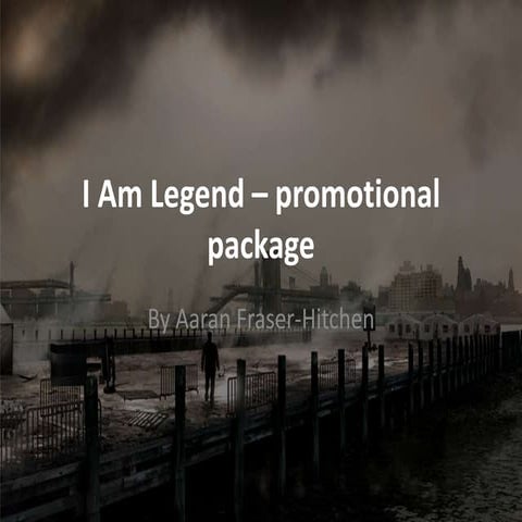 I am legend – promotional package