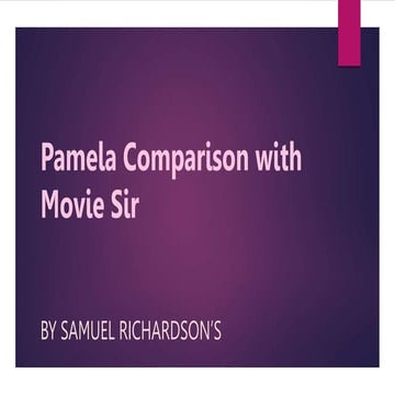 I am sharing 'Pamela' with you.pptx