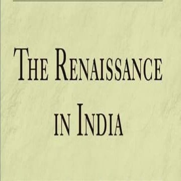 'Renaissance in India' which helps you in your study . | PPTX