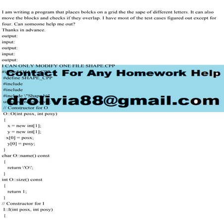 I am writing a program that places bolcks on a grid the the sape of .pdf