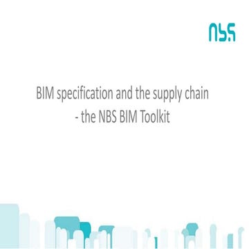 BIM specification and the supply chain