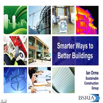 Smarter ways to better buildings