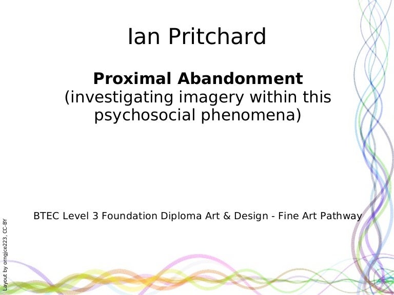 Ian pritchard fmp presentation 0611