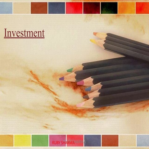 Meaning of Investment