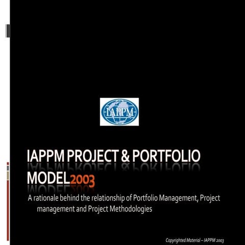 IAPPM Project Management model