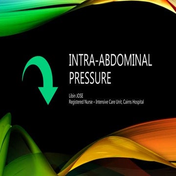 Intra-abdominal Pressure presentation