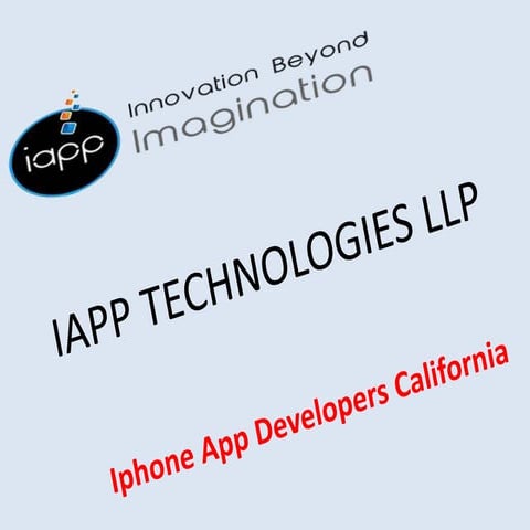 Iphone App Developers California